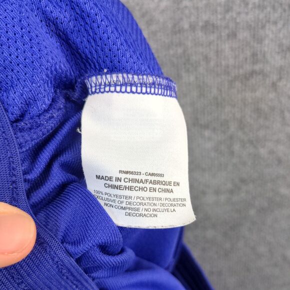 Nike Boys Dri Fit Jordan Athletic Shorts Blue Size L Jumpman Logo - Picture 16 of 16